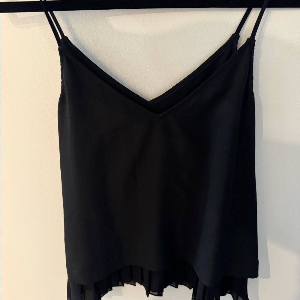 Chelsea28 Black Camisole Top